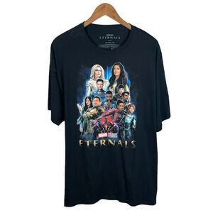 TS294 Mens Marvel Studios ETERNALS Movie Graphic T Shirt 2XL